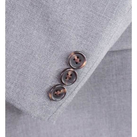 Lauren Ralph Lauren Boys 16R Solid Gray Sport Coat Jacket Blaazer - Picture 7 of 13